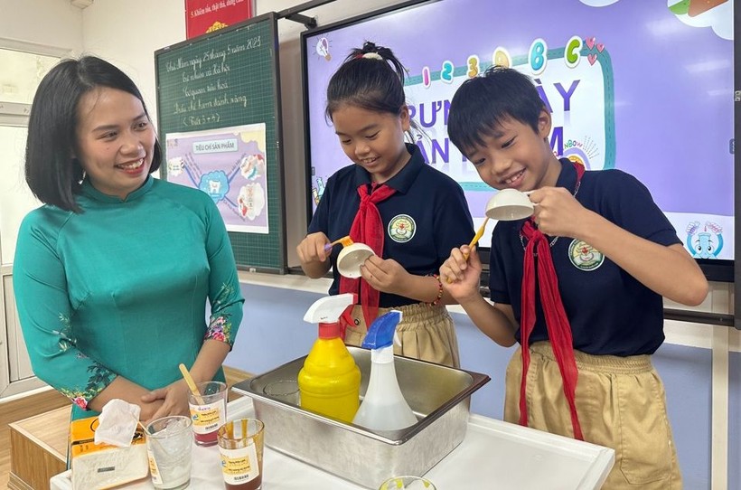 Lồng ghép giáo dục STEM giúp học sinh định hướng ngành nghề yêu thích