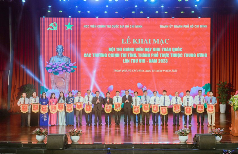 Khai mạc Hội thi Giảng viên dạy giỏi toàn quốc các trường chính trị