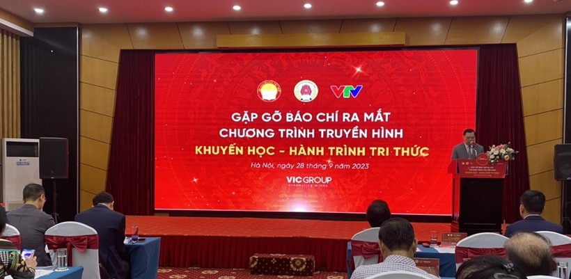 Ra mắt chương truyền hình ‘Khuyến học – hành trình tri thức’