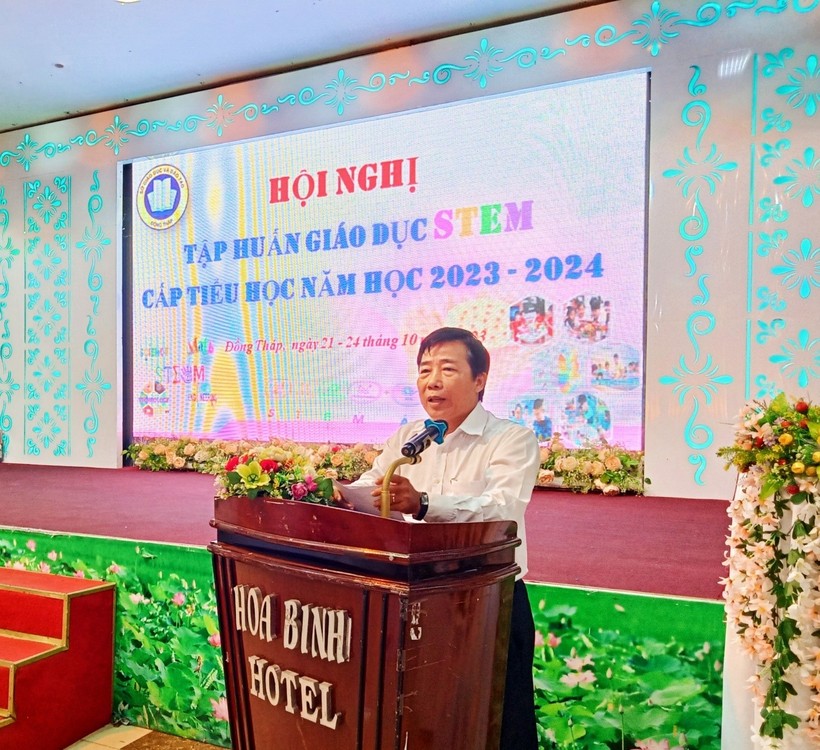 Đồng Tháp tăng cường tập huấn giáo dục STEM cấp Tiểu học