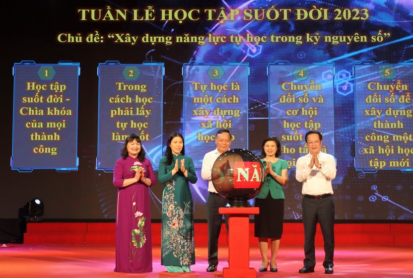 Hà Nội gửi 5 thông điệp trong Tuần lễ hưởng ứng học tập suốt đời năm 2023