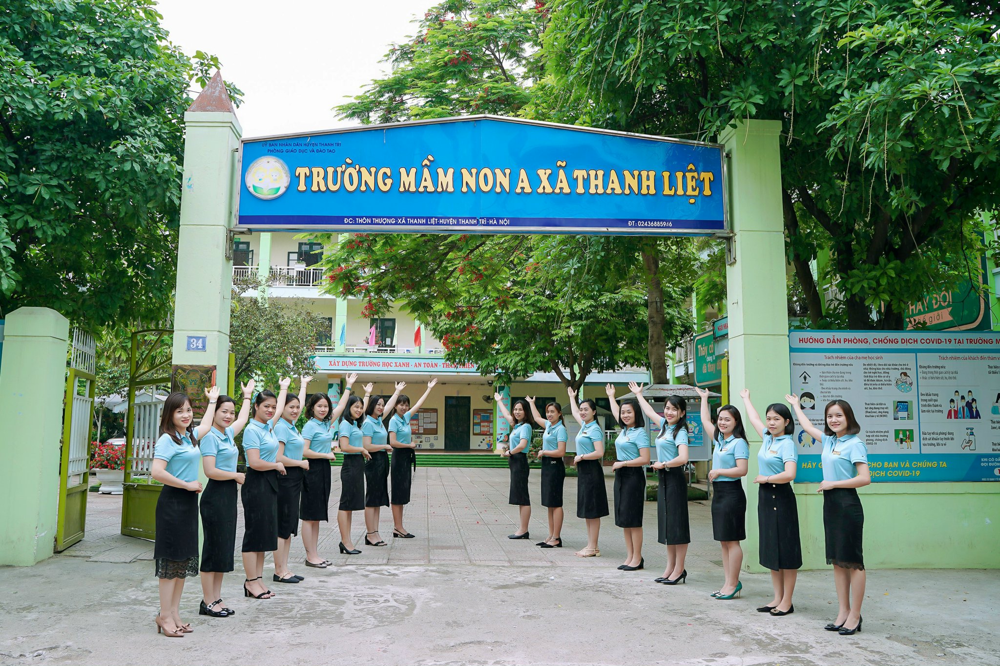 Trường mầm non A xã Thanh Liệt “ Ngôi nhà hạnh phúc – Trọn vẹn niềm tin”