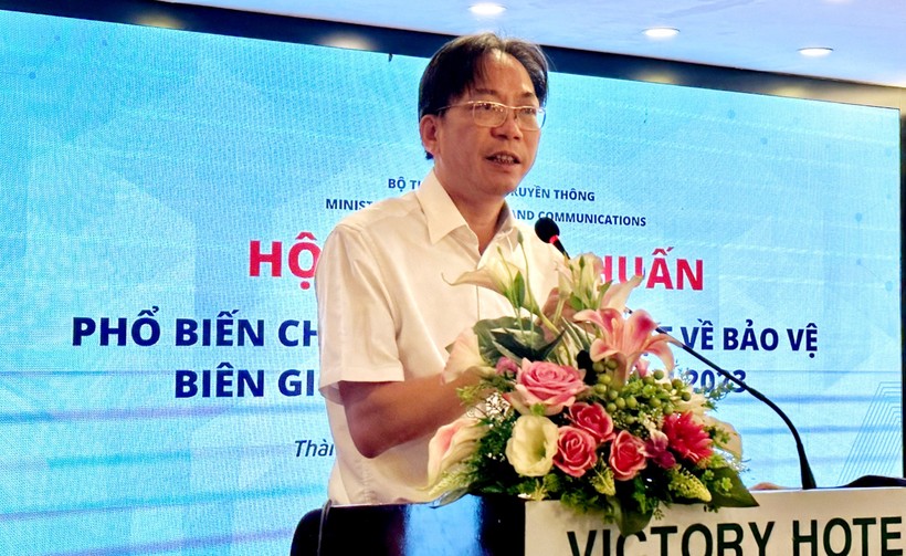 Tập huấn chính sách pháp luật về bảo vệ biên giới Tổ quốc năm 2023