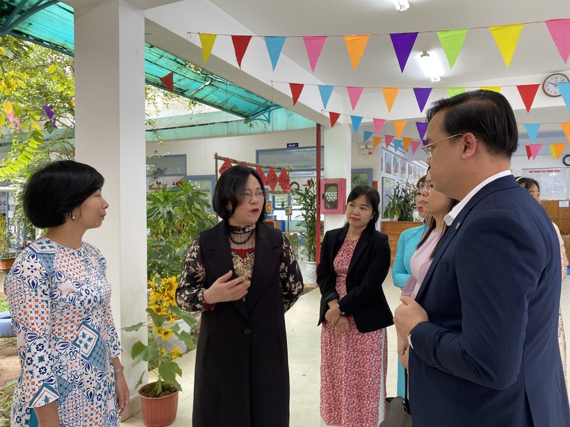 Thứ trưởng Ngô Thị Minh: Cần nhân rộng mô hình TT chăm sóc và GD mầm non One Sky