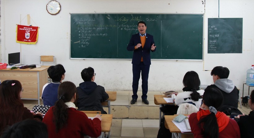 Cuộc tập dượt của thầy và trò trước kỳ thi tốt nghiệp