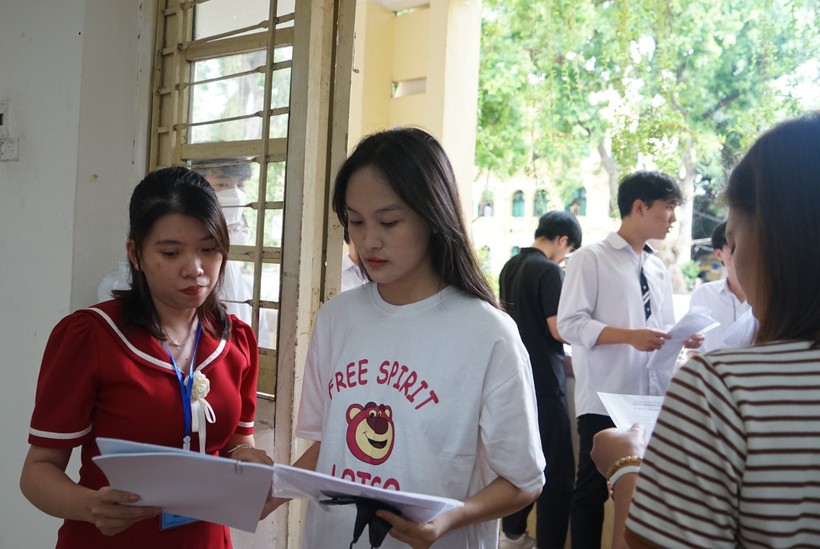 Buổi thi tổ hợp giảm số thí sinh vi phạm kỷ luật