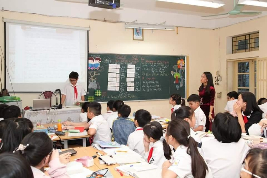 74,5% học sinh tốt nghiệp THCS vào học THPT