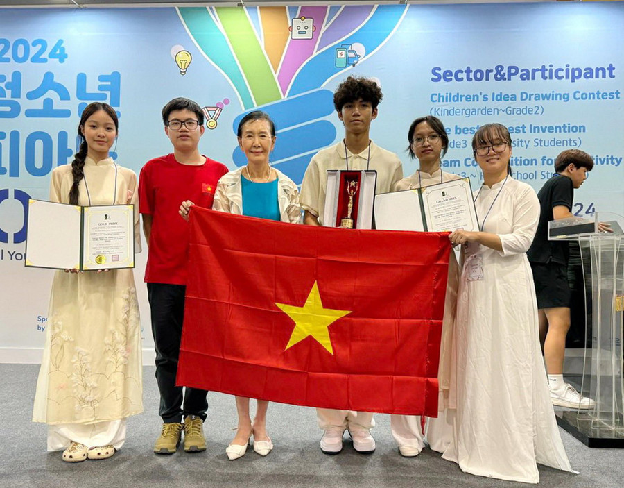Việt Nam đạt thành tích cao tại Olympic Khoa học Quốc tế Hàn Quốc