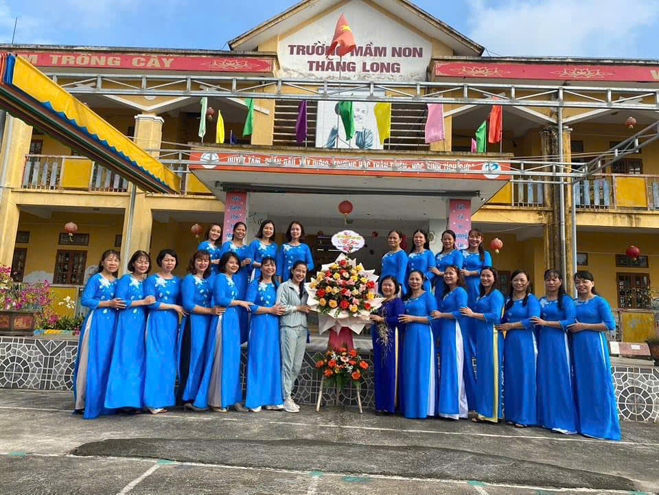 Trường Mầm non Thăng Long: Nơi ươm mầm, vun trồng những hạt giống đỏ