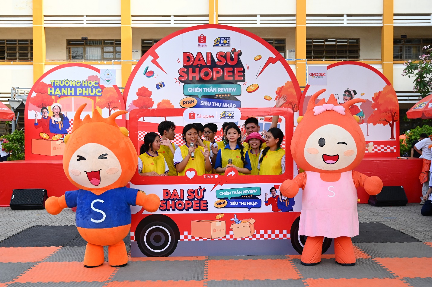 “Trường Học Hạnh Phúc” gameshow giải trí dành cho học sinh THPT