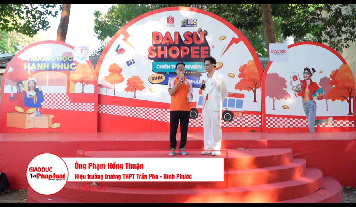 Ông Phạm Hồng Thuận – Hiệu Trưởng THPT Trần Phú chia sẻ về chương trình Trường Học Hạnh Phúc