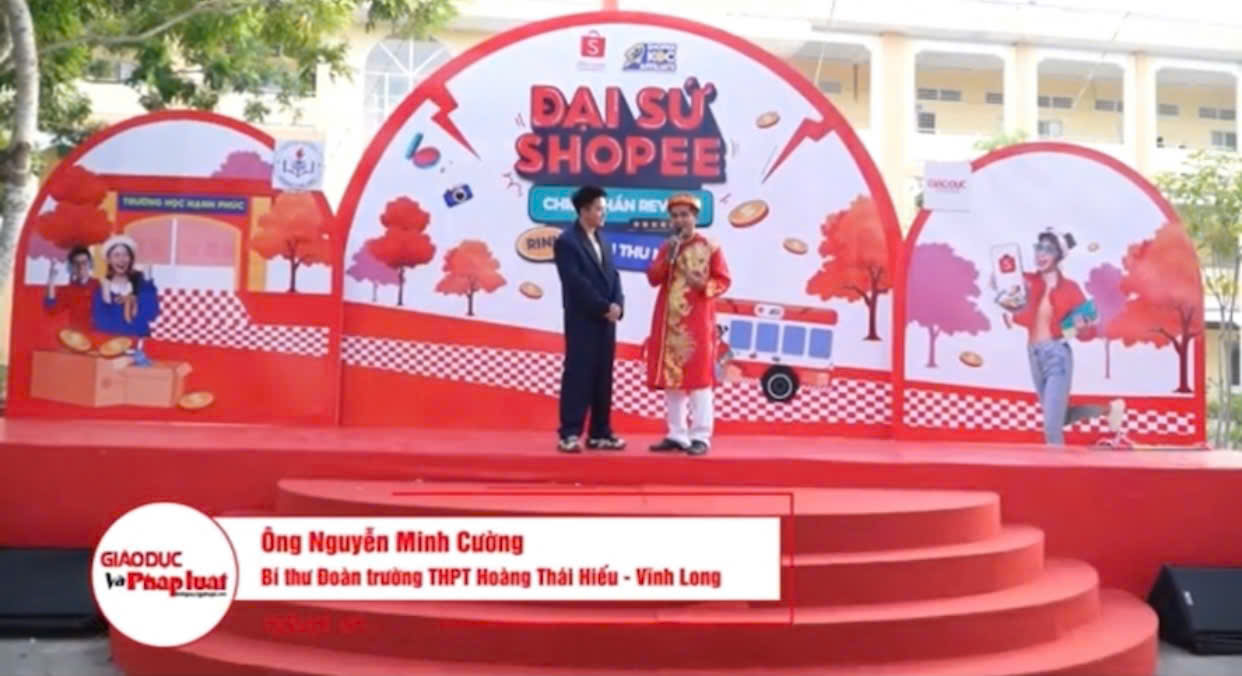 Ông Nguyễn Minh Cường – Bí thư trường THPT Hoàng Thái Hiếu, Vĩnh Long chia sẻ về chương trình Trường học Hạnh Phúc